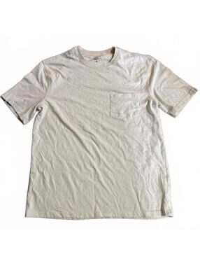 Vintage Boca Classic White Pocket T-Shirt Medium